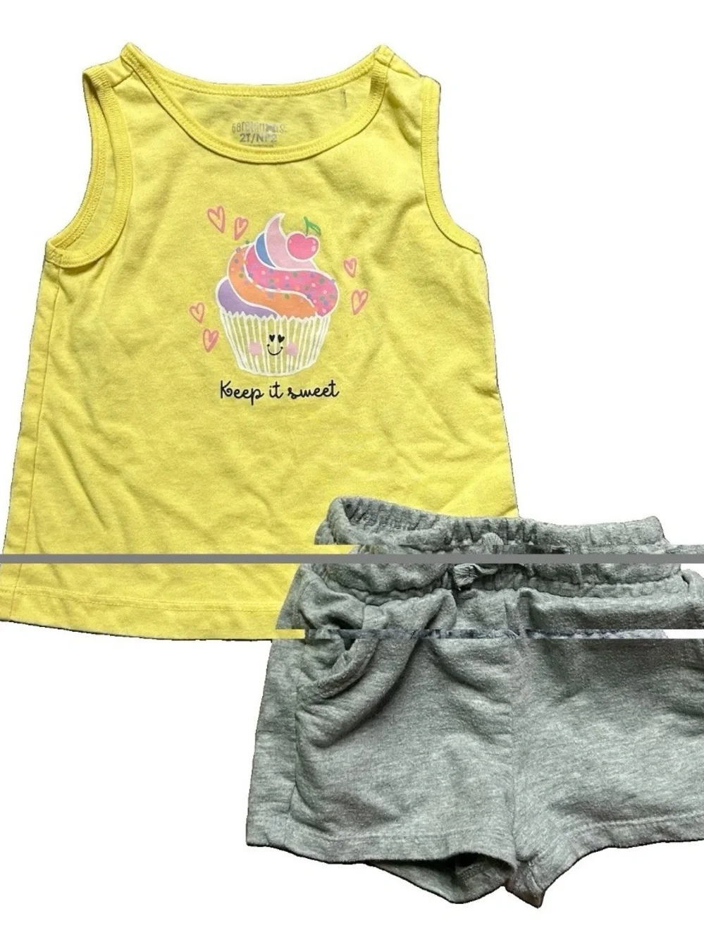 Toddler Girl Summer Clothing Dress Shorts Tank Top Size 2T